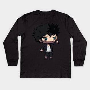 Dabi Chibi Kids Long Sleeve T-Shirt